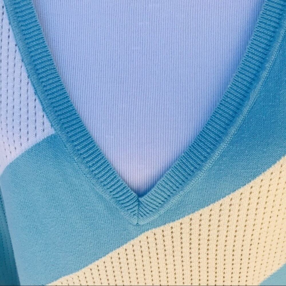 Ben Sherman Rare Retro Mod Open Back Sweater Euc - image 5